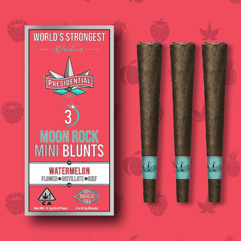 Watermelon - 2.1G - Moon Rock Infused Mini Blunts