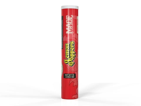 MADE - INDOOR PREROLL - LEMON POPPERS - 1G