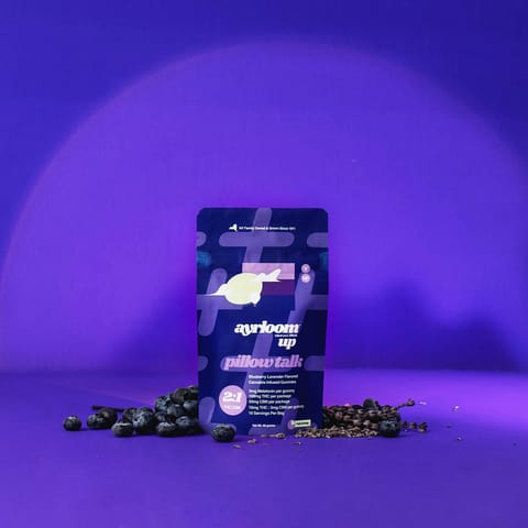 ayrloom | Pillow Talk "UP" 2:1 THC:CBN | Edibles | 100mg 10-pack