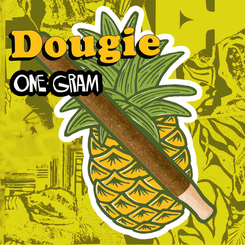 Dougie | Pineapple | 1G | Flavored | Infused Blunt
