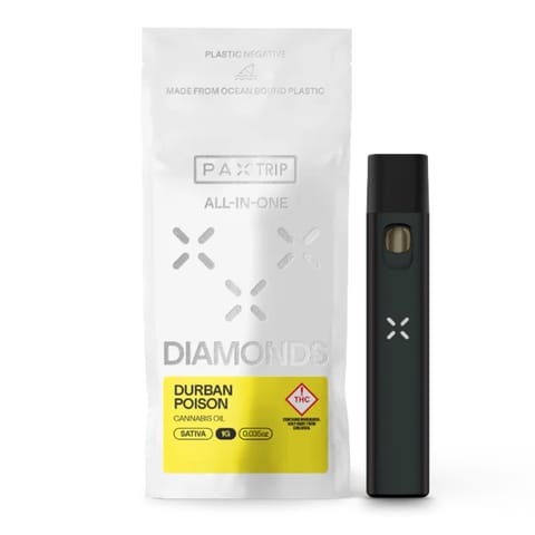 Pax Trip Diamonds AIO | Durban Poison 1g Rec