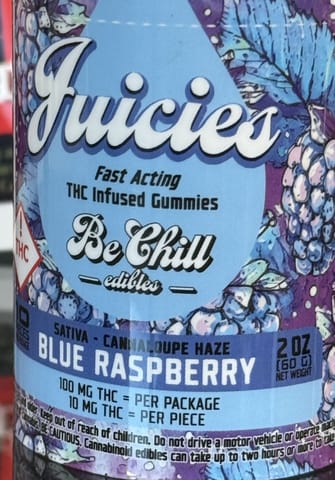 FA Juicies | Blue Raspberry | Edible | 100mg
