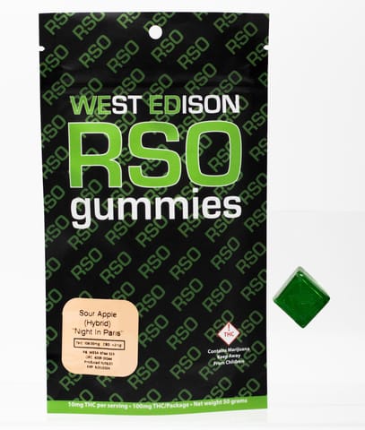 Sour Apple RSO Night In Paris 100MG