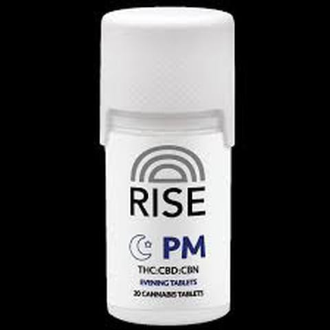 (REC) RISE Capsules - (PM) THC-CBD-CBN