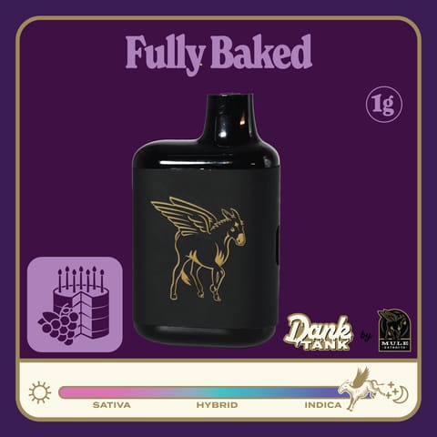 Mule Live Resin Dank Tank | Fully Baked Indica 1g