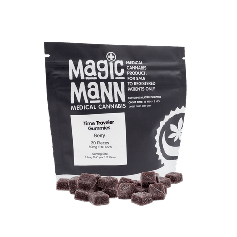 Time Traveler Berry Gummies, 20pk x 50mg (MED)