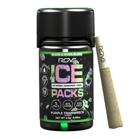 Purple Trainwreck - Infused Pre-Rolls (3g/5pk)