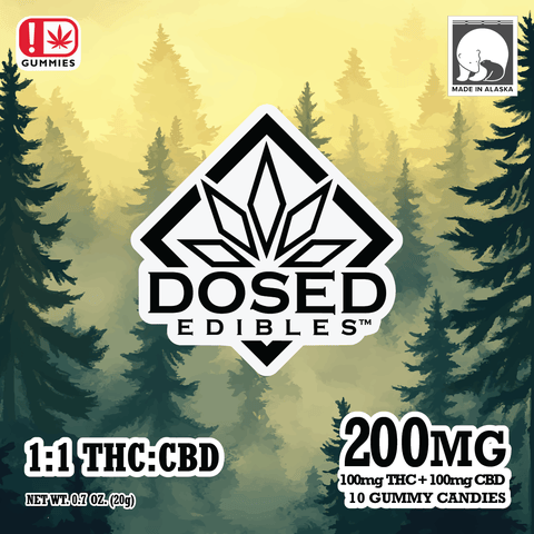 Dosed 1:1 THC:CBD