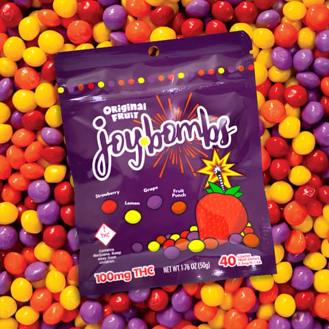 Joybombs Original Fruit 100mg  Fruit Chews