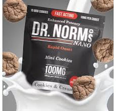 Dr. Norms | NANO MAX Cookie | Cookies & Cream | Hybrid | 100mg