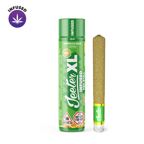 Infused Jeeter XL 2G Preroll - Acapulco Gold - Acapulco Gold