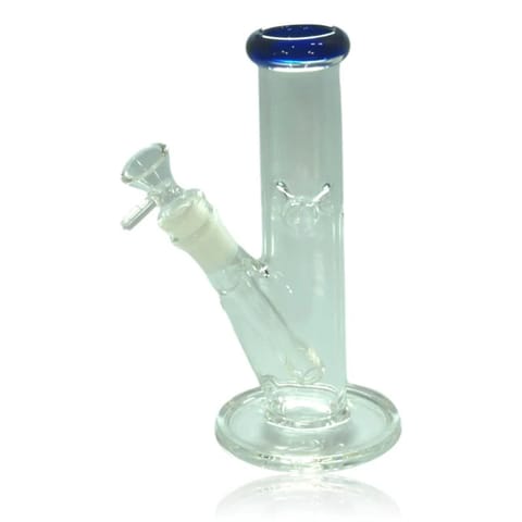 High Mountain Imports | 8" Straight Tube Water Pipe w/ 14mm Bowl