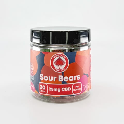Sour Bears, CBD gummies