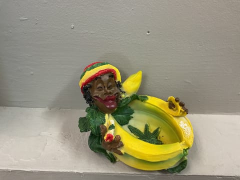 Bob Marley Banana Ashtray