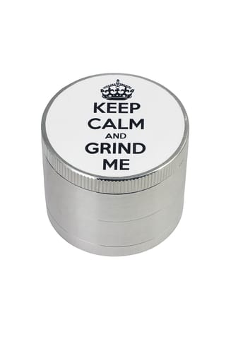 Small Metal Grinders - Keep Calm