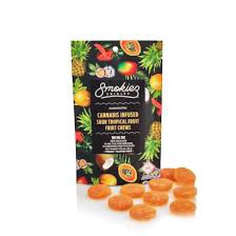 Sour Tropical Fruit THC:CBD 1:1 100mg (Smokiez)
