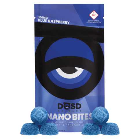 Blue Raspberry 100mg DOSD Gummie
