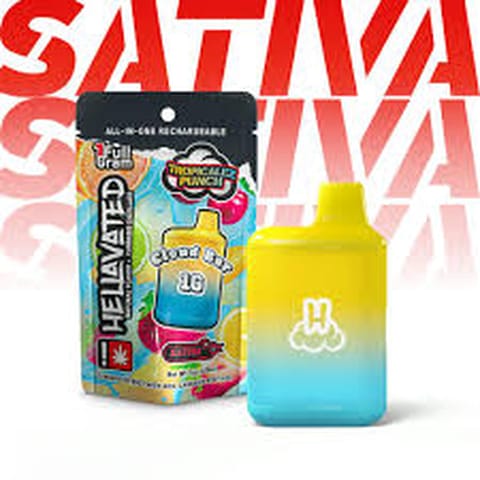 Tropicalez Punch 1G Disposable Cloud Bar (Hellavated)