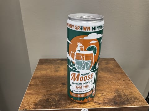 Minny Grown Moscow Moose Cannabis Cocktail