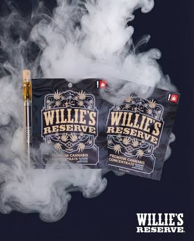 Willie's Reserve | Purple OG & Blueberry Muffin | 1G | Distillate | Cartridge
