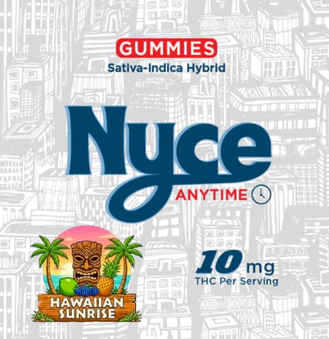 NYCE/Hawaiian Sunrise - Rosin Gummies 10pk