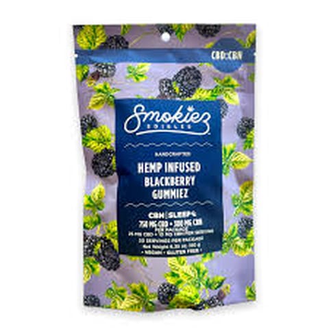 Sour Blackberry CBN/CBD 500mg (smokiez)