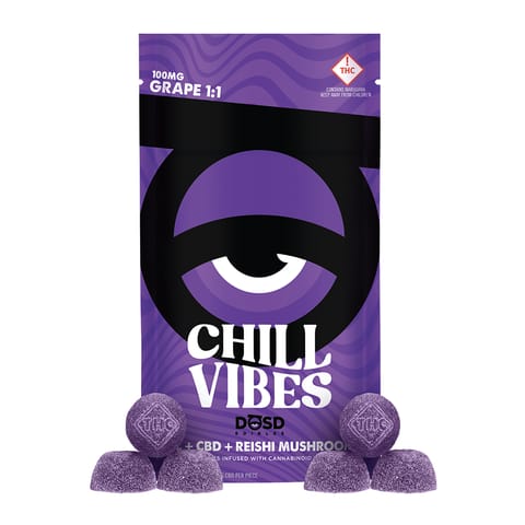 DOSD Nano Vibes | Grape 1:1 100mg Rec