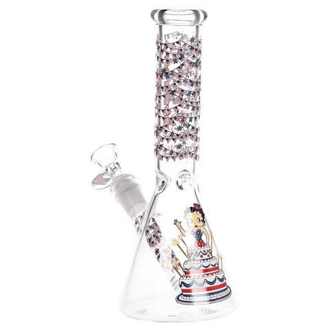 Betty Bong - Betty in Cake Glass Water Pipe 9.75"