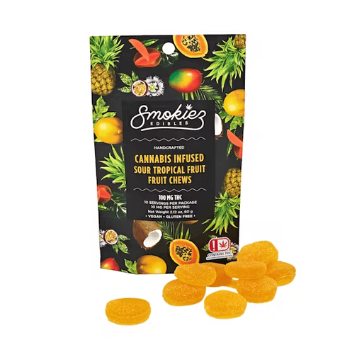 Smokiez - Sour Tropical Fruit (100mg)
