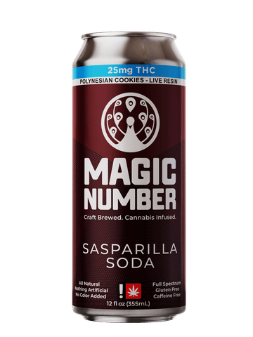 Magic | Sasparilla | 25MG | Soda | 12oz Can