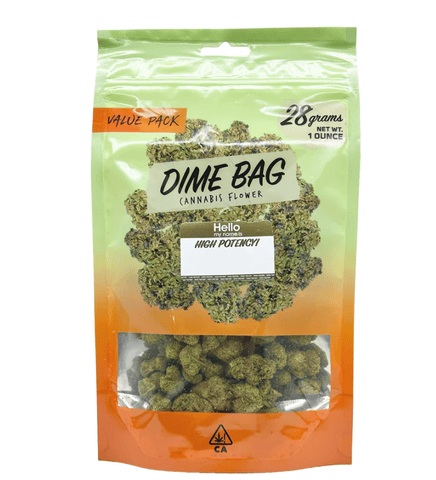 Dime Bag | Space Dropz | Sativa | 28g | Bag