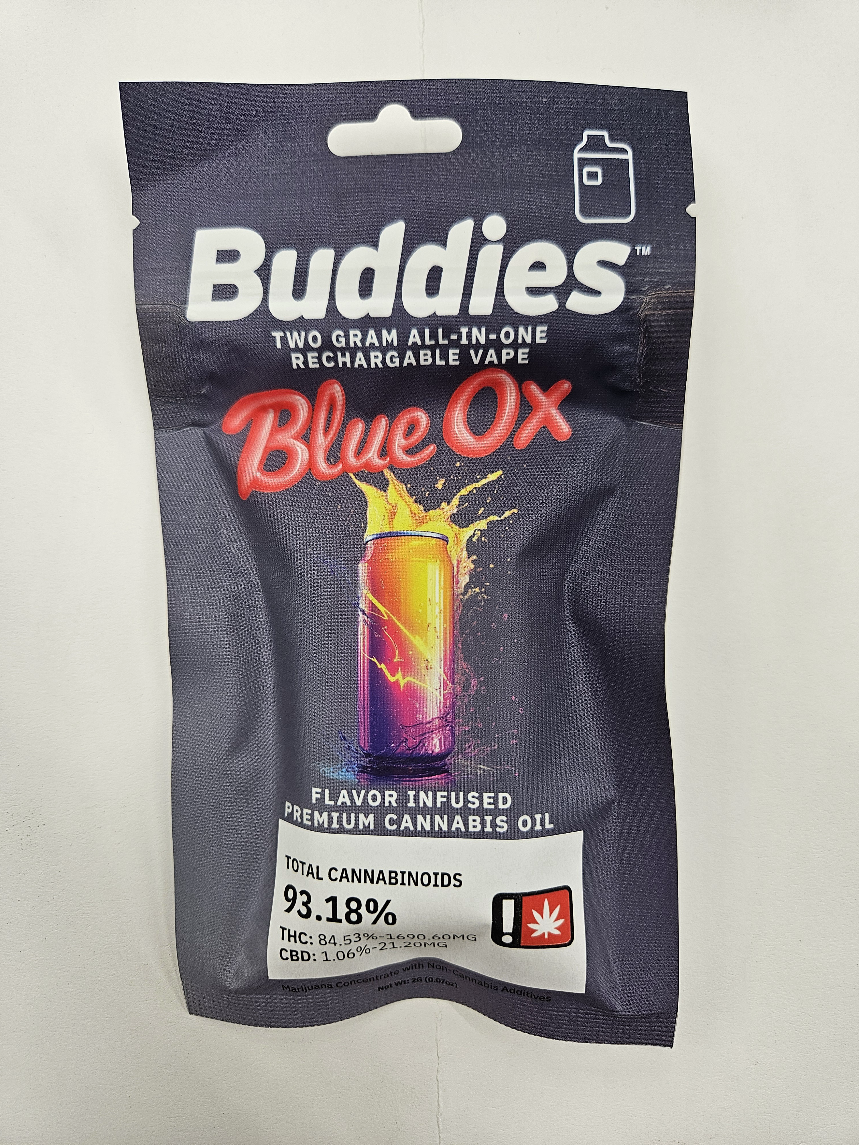 Buddies Flavors | Blue Ox All in One | 2g