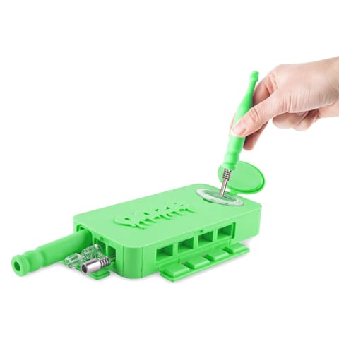 Ooze Slugger Silicone Dugout - Green