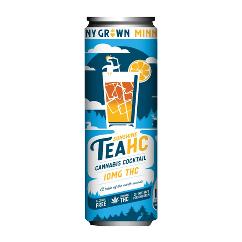 Minny Grown 10mg Cannabis Cocktails: Sunshine TeaHC