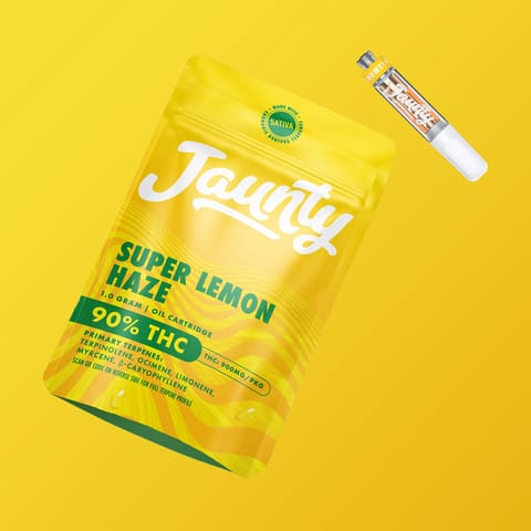 Jaunty | Super Lemon Haze | 510 Cart | 1g