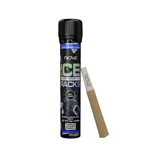 ROVE - 1G KING LOUIS XII - 3X ICE PACKS INFUSED PREROLL