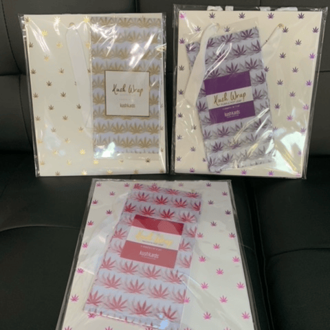 Kush Kards Cannabis Inspired Gift Bag/Tissure Paper