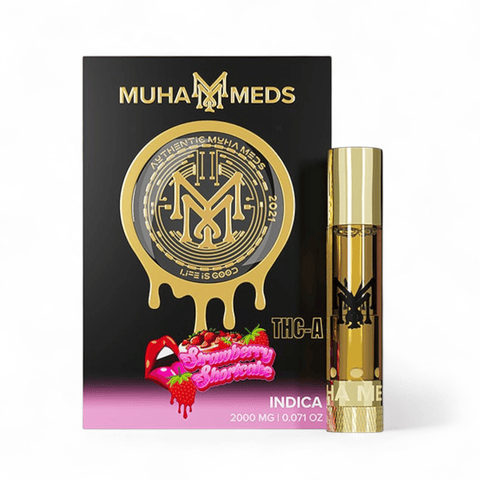 Muha Meds 2g Cartridge - Strawberry Shortcake - Indica