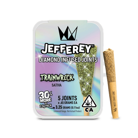 WEST COAST CURE - INFUSED PREROLL MULTIPACK - TRAINWRECK - 3.25G