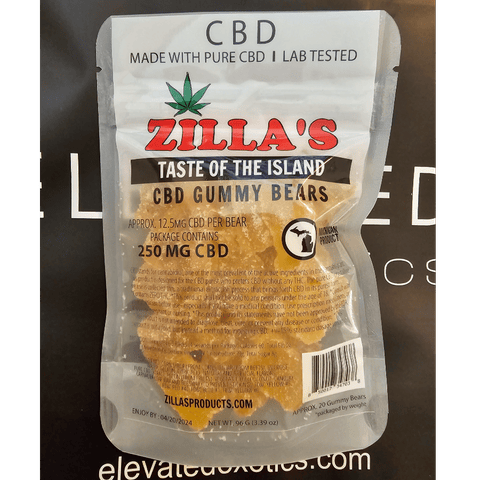 Taste of the Island 250mg CBD Gummies