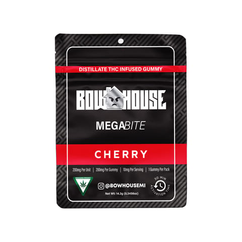 BOW HOUSE | CHERRY 4 X 50MG | GUMMY | 200MG