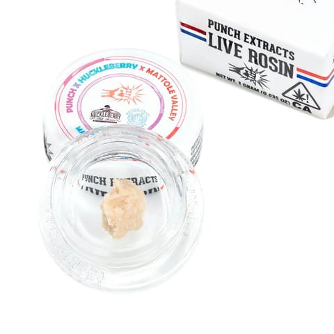 Punch | Mattole's Whitethorn Rose V2 | Tier 1 | Rosin | Sativa | 1g