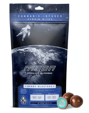 MOON, Berry Blasters Bites, 100 mg, 10 pcs.