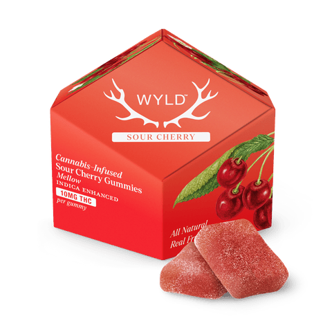 Wyld | 100mg Gummies - Sour Cherry