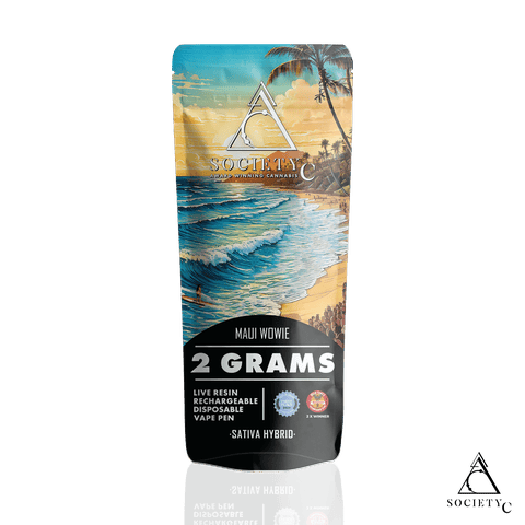 Society C - 2g Live Resin Disposable - Maui Wowie