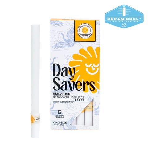 DaySavers - 5 Artisan Pre-Rolled Tubes | Ceramic Tips