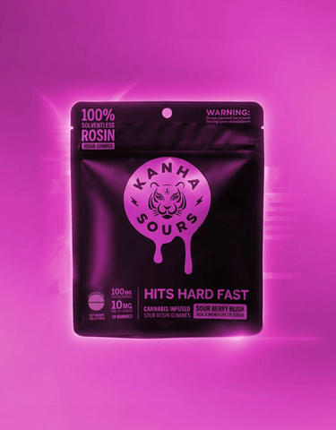 Nano Rosin Gummies | Indica | 10pk | Sour Berry Bliss