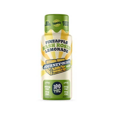 Journeyman Hash Rosin Lemonade Shot | Pineapple 100mg