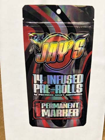 JAY's - 1g Infused PreRoll - Permanent Marker- 14pk