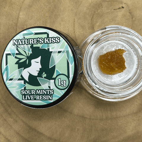 Nature's Kiss - Sour Mintz 1g Live Resin